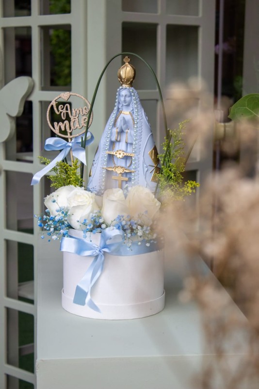 Caixa Box com Imagem - Floricultura Santa Terezinha