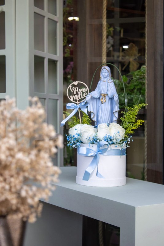 Caixa Box com Imagem - Floricultura Santa Terezinha